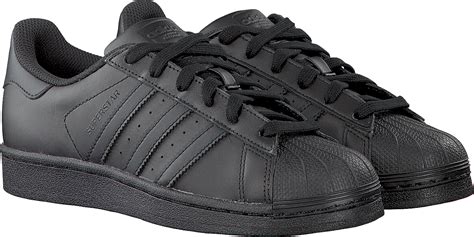 adidas superstar sneakers dames zwart|Adidas Superstar original sneakers.